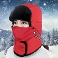 thumbnail image 2 of Trapper Hat Reflective Adjustable Unisex Trooper Cap Cycling Hat for Winter, 2 of 10