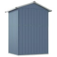 thumbnail image 6 of vidaXL Garden Shed Storage House Tool Equiment Organizer Galvanized Steel, 6 of 7