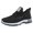 Black, variant on NOKIO Men's Walking Sneakers with Durab𝗅e Non-S𝗅ip Sole, Casual Trendy Running Shoes Lightweight Breathable Mesh Sport Tennis Comfortable Soft Cushion Athlet𝗂c Shoes for Outdoor Workout