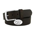 thumbnail image 1 of ZeppelinProducts VAT-BOLP-BRW-42 Virginia Tech Concho Brown Leather Belt- 42 Waist, 1 of 1