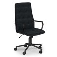 thumbnail image 1 of Foley Chaise de Bureau Informatique Pivotante et Réglable pour Cadre, Bleu Vieilli, 1 of 10