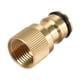 thumbnail image 1 of Conector Rápido de Grifo de Latón M18 con Rosca Femenina Adaptador de Enchufe de Manguera para Sistema de Irrigación de Jardín, 1 of 4