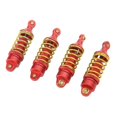 thumbnail image 5 of 2024-4Pcs RC Car Shock Absorber Aluminum Alloy Stable High Elasticity Front Rear Shock Damper for TRAXXAS E Revo 1/16 RC Car Red, 5 of 5