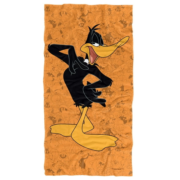 Looney Tunes Beach Towel, 30"x60" Daffy Duck Character Beach Towel