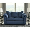 thumbnail image 2 of Signature Design by Ashley Darcy Loveseat in Blue, 2 of 11