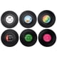 thumbnail image 1 of 6pieces / Set Retro Vinyl Disc Drink Coasters, 1 of 5
