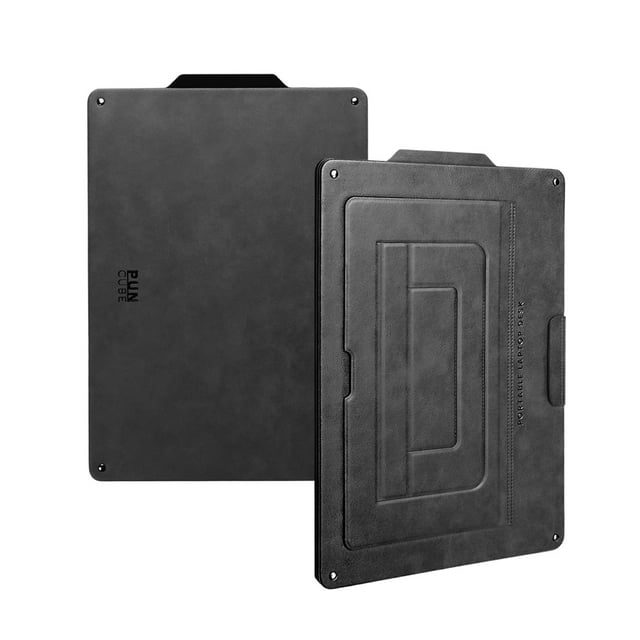 PUNCUBE Portable Lap Desk - Lap Desk with Retractable Mouse Pad, Adjustable Stand, Writing Board, Expandable Surface, and Heat Protection for Laptops