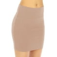 thumbnail image 2 of Vivian's Fashions Skirt - Cotton Mini Skirt (Junior and Junior Plus Sizes), 2 of 3