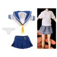 thumbnail image 3 of 1/6 Ropa de Mujer Conjunto de Escolar para Estudiantes de 12 "pulgadas, 3 of 9