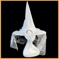 thumbnail image 5 of Popular! Aldult Halloween Witch Hat Mesh Hat Polyester Hat Clearance Ghost, 5 of 5