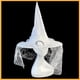 thumbnail image 5 of Halloween！Sombrero de bruja de Halloween para adultos Sombrero de malla Sombrero de poliéster, 5 of 5