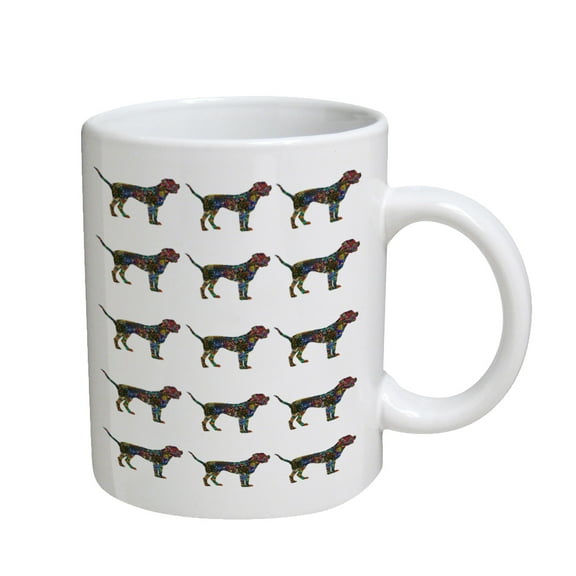 KuzmarK Coffee Cup Mug 11 Ounce -  Bull Mastiff Dog