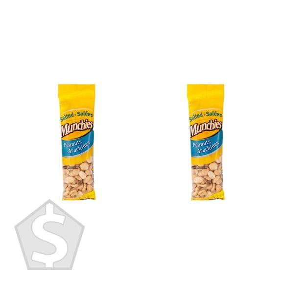 Munchies Salted Peanuts, 12 × 55 g - Pack of 2