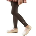 thumbnail image 2 of YunPes Girls Bow-Knot Tights Winter Thick Thermal Thin Cotton Stretchy Ruffle Leggings Casual Comfy Warm Footless Slim Pants, 2 of 7