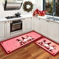 thumbnail image 2 of TIELUTT Valentine's Day Kitchen Carpet (2 ) S Kitchen Carpet Washable Cushion Comfortable Kitchen Porch Throw Blanket Fall Blankets and Throws Pumpkin Rugs for Classroom Blanket Fuzzy Soft Small Thro, 2 of 4