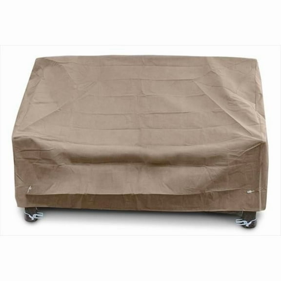KoverRoos 39950 KoverRoos III Deep 2-Seat Sofa Cover Large, Taupe - 61 W x 36 D x 32 H in.