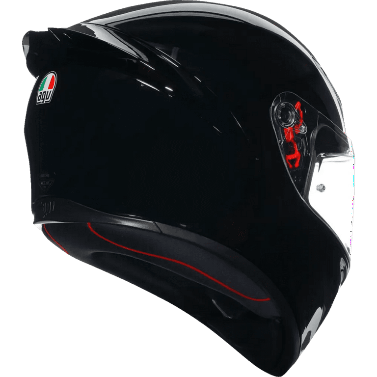 mai　agv k1s ブラック　美品　XL AGV K1 S Solid Full-Face Adult Motorcycle Helmet, X-Large, Gloss