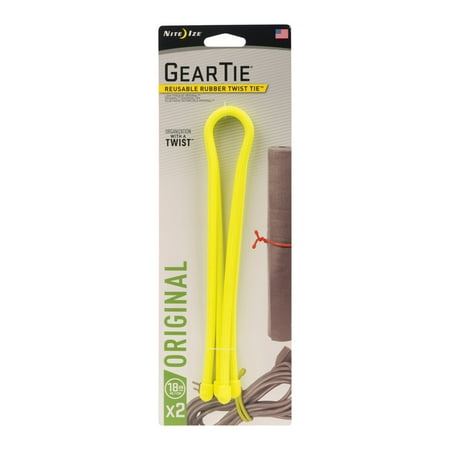 

TWIST TIE NEON YLW 18 (Pack of 1)