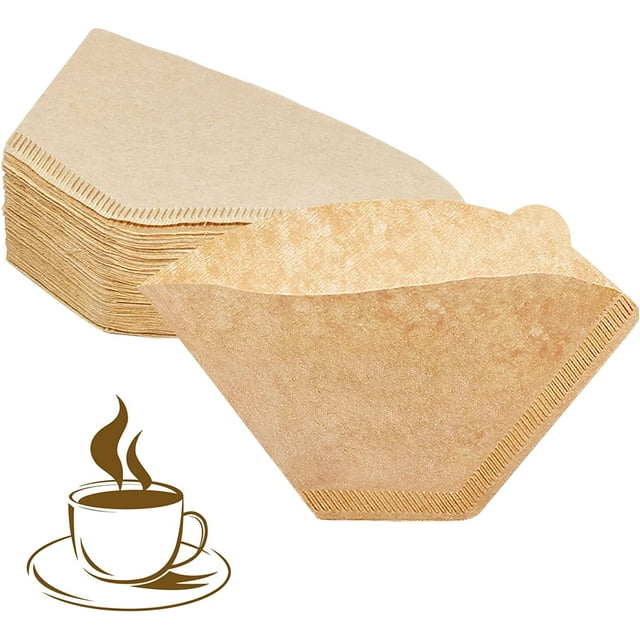Cone Coffee Filter,Coffee Filter Paper 200 Count Natural Unbleached