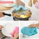thumbnail image 5 of Yuarrent Toalla de baño de felpa para bebé, toalla de mano para guardería, toalla de baño colgante para cocina y baño, 1 ud. Suministros de limpieza para el hogar Verde Yuarrent JJ3864-03, 5 of 6
