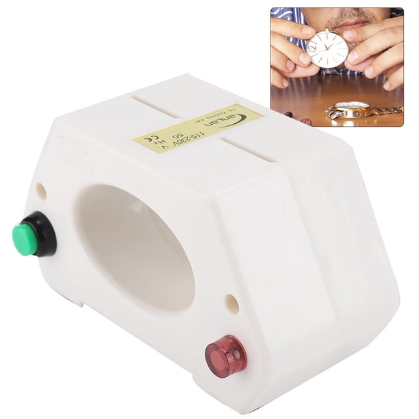 Máquina De Desmagnetización Del Magnetizador Del Reloj, Desmagnetizador Mecánico Del Reloj De Pulsera, Desmagnetización Eléctrica, Herramientas De Desmagnetización
