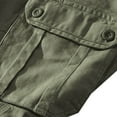 thumbnail image 4 of Hvot&aat Mens Cargo Shorts Casual Lightweight Straight Wide Leg Shorts Workout Shorts Loose Fit Hiking Shorts, 4 of 5