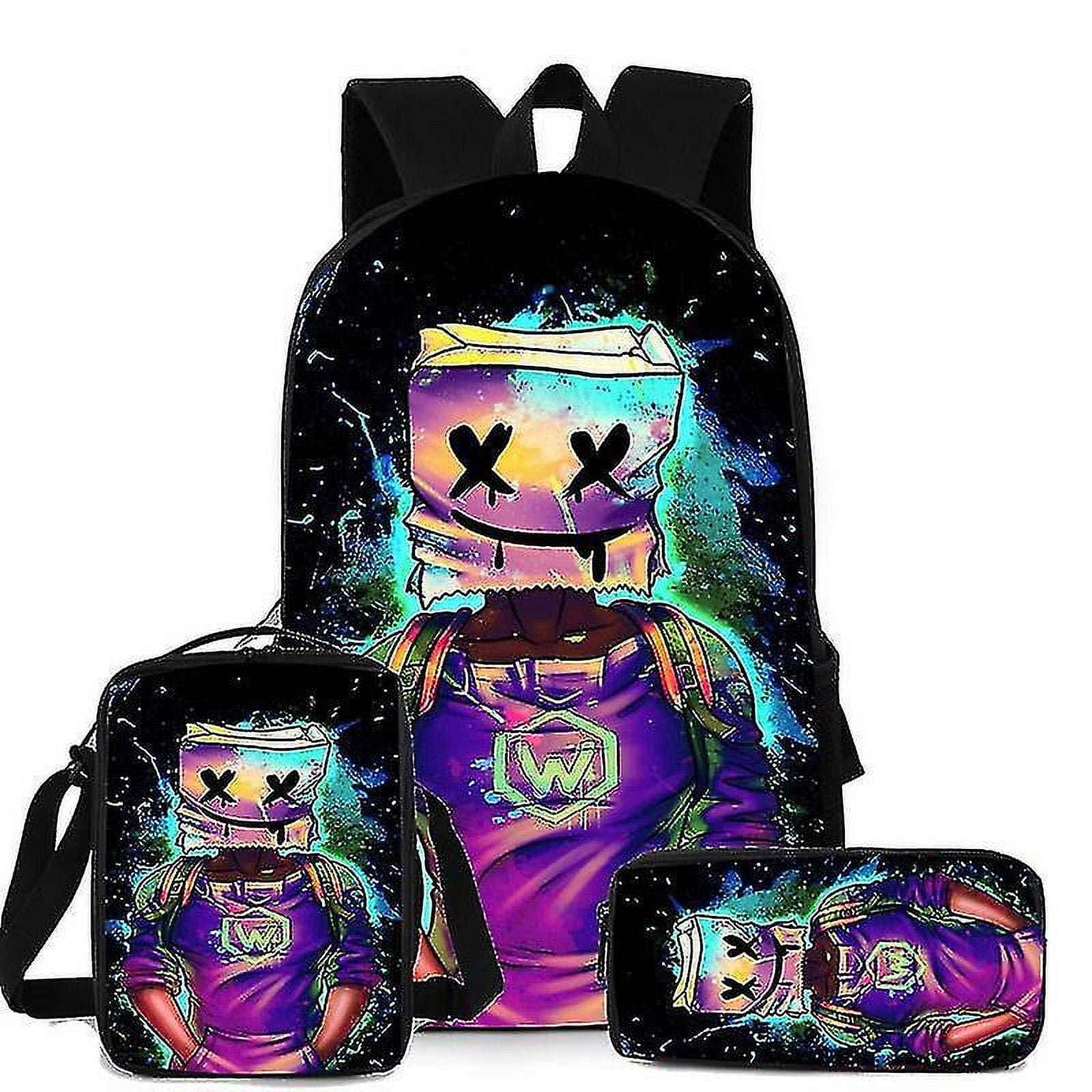 Mochila marshmello con ruedas hotsell