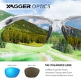 thumbnail image 5 of Xagger Youth Polarized Sports Sunglasses for Boys Girls Age 8-14 Kids Baseball Softball TR90 Frame Glasses, 5 of 6