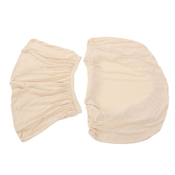 Dinette RV Dinette Cushion Covers Water Resistant Elastic Sofa Furniture Protector for Camping Vehicle Trailer Motorhome Beige