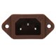 thumbnail image 1 of 100-250V, Pure Copper Insert Rhodium Plated Power Connector Socket AC Power Socket  For Professional Audio Appliances, 1 of 8