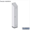 thumbnail image 4 of Sloping Hood - 15 Inches Wide - for Heavy Duty Plastic Locker - 1 Wide - Blue, 4 of 4