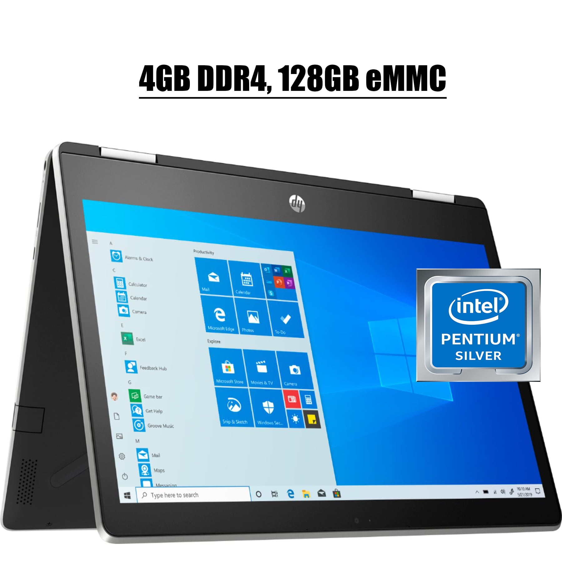 HP Pavilion X360 11 2020 Newest 2 in 1 Laptop Computer I 11.6" HD IPS