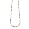 10kt Gold X and O Bar Stamp Necklace