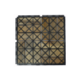 thumbnail image 3 of Outdoor Interlocking Patio Tiles 10 Pack, iRerts Waterproof Wood 12" x 12" Deck Patio Flooring Tiles with Plastic Base, Easy to Install Patio Flooring Tiles for Garden Porch Balcony Backyard, Gray, 3 of 7