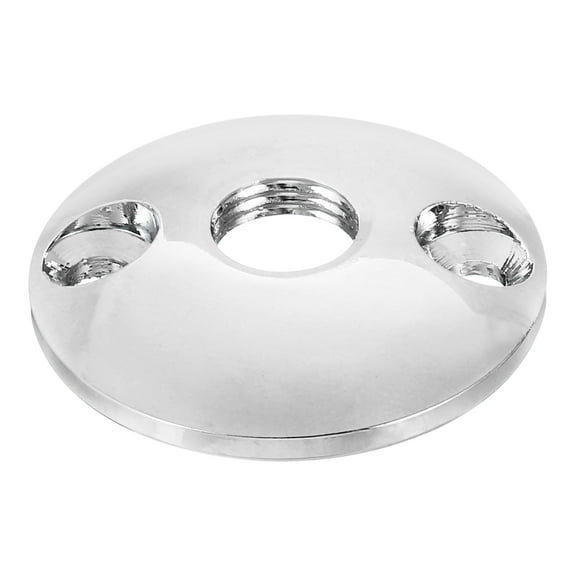 Uxcell M10 Gooseneck Flange Mount Female Thread Base Table Mounting Silver