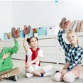 thumbnail image 5 of (Green)Dinosaur Puppet Realistic Dinosaur Head Puppets Toy Flexible Rubber Hand Puppet Soft Rubber, 5 of 5