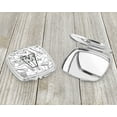 thumbnail image 3 of Letter V Musical Note Letters Compact Mirror, 3 of 4