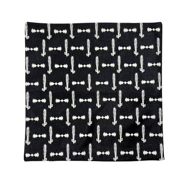 Black throw pillows hot sale walmart