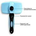 thumbnail image 2 of Pets First Self Cleaning Slicker Brush Retractable Design for Quick F ur Removal, 2 of 6