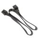 thumbnail image 4 of CPU 8 Pin Male to CPU 8 Pin (4+4 pin) Male EPS-12V Motherboard Power Adapter Cable for Corsair Modular Power Supply 60cm, 4 of 5