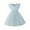 Blue, variant on Tulle Dress for Girls Party Outfits Strars Print Ruffle Sleeve Princess Multi-layered Tutu Sundress (9 Years, White)