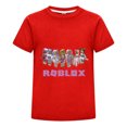 thumbnail image 1 of Playera Infantil con Diseño Divertido de Roblox, Camiseta Gamer para Ninas Niño de Verano, Algodón Fresco y Cómodo, 1 of 4