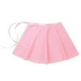 thumbnail image 3 of Miutii Girls Ballet Dance Wrap Skirt Ballerina Pull on Sheer Collection Chiffon Skating Over Scarf Tutu Dress Pink S, 3 of 6