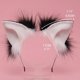 thumbnail image 2 of Girls Animal Wolf for Cat Ears Plush Hair Hoop Lolita Lovely Party Headdress Anime Cosplay Party Kawaii Accessories, 2 of 4
