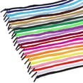 thumbnail image 2 of Yazoeia 100 Pcs 11.8 inch Twisted Gift Bag Rope Wine Box Handle Replacement String Paper Box Carrying Rope Soft Solid Braided Decorative Durable Rope Craft Colored Rope Twisted Knot Tying, 2 of 7