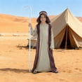 thumbnail image 4 of DAMAI Saint Joseph Costume Adult Jesus Biblical Shepherd Costumes For Women Men Christmas Nativity Play Robe, 4 of 8