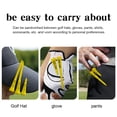 thumbnail image 4 of 10 Uds. Tees Golf Portátiles Estables Con Clip Gancho () Amarillo, 4 of 5