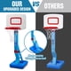 thumbnail image 3 of Canasta de baloncesto SUPER JOY para niños pequeños, ajustable en altura, 3 of 8