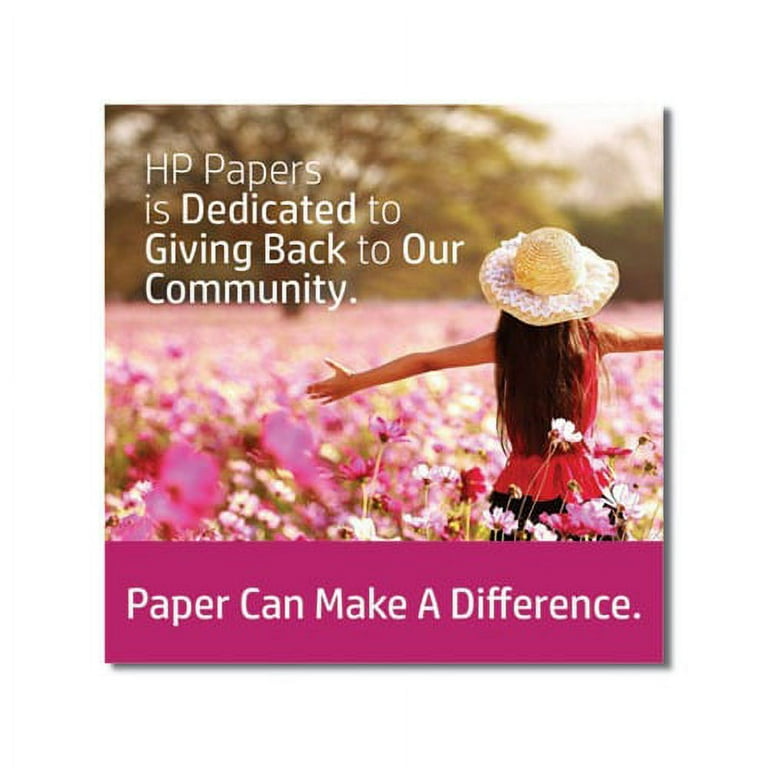 HP Printer Paper 11x17 Paper Multipurpose 20 lb 5 Ream Case - 2,500 Sheets 96 Bright Made in USA-FSC Certified 172001c