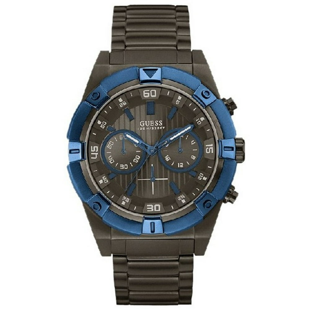 GUESS Guess Men's Sport Gunmetal Analog Watch W0377G5